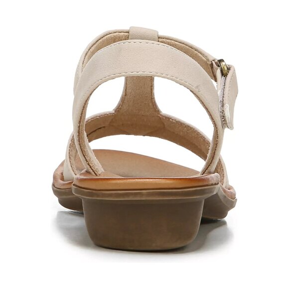 SOUL Naturalizer Summer Ankle Strap Sandal Off White 10W MSRP $89 - Picture 3 of 4